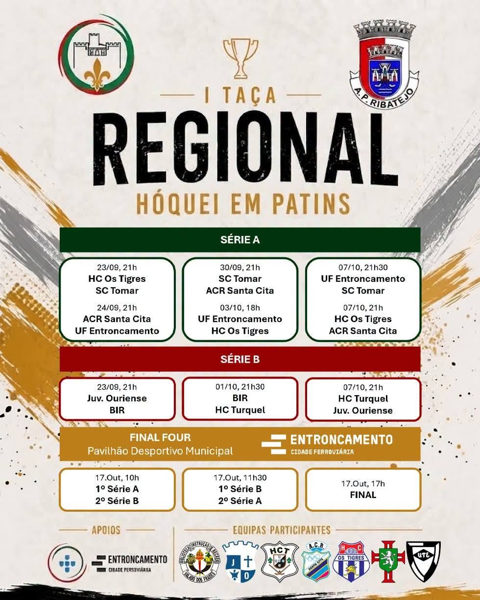 taça regional_calendario